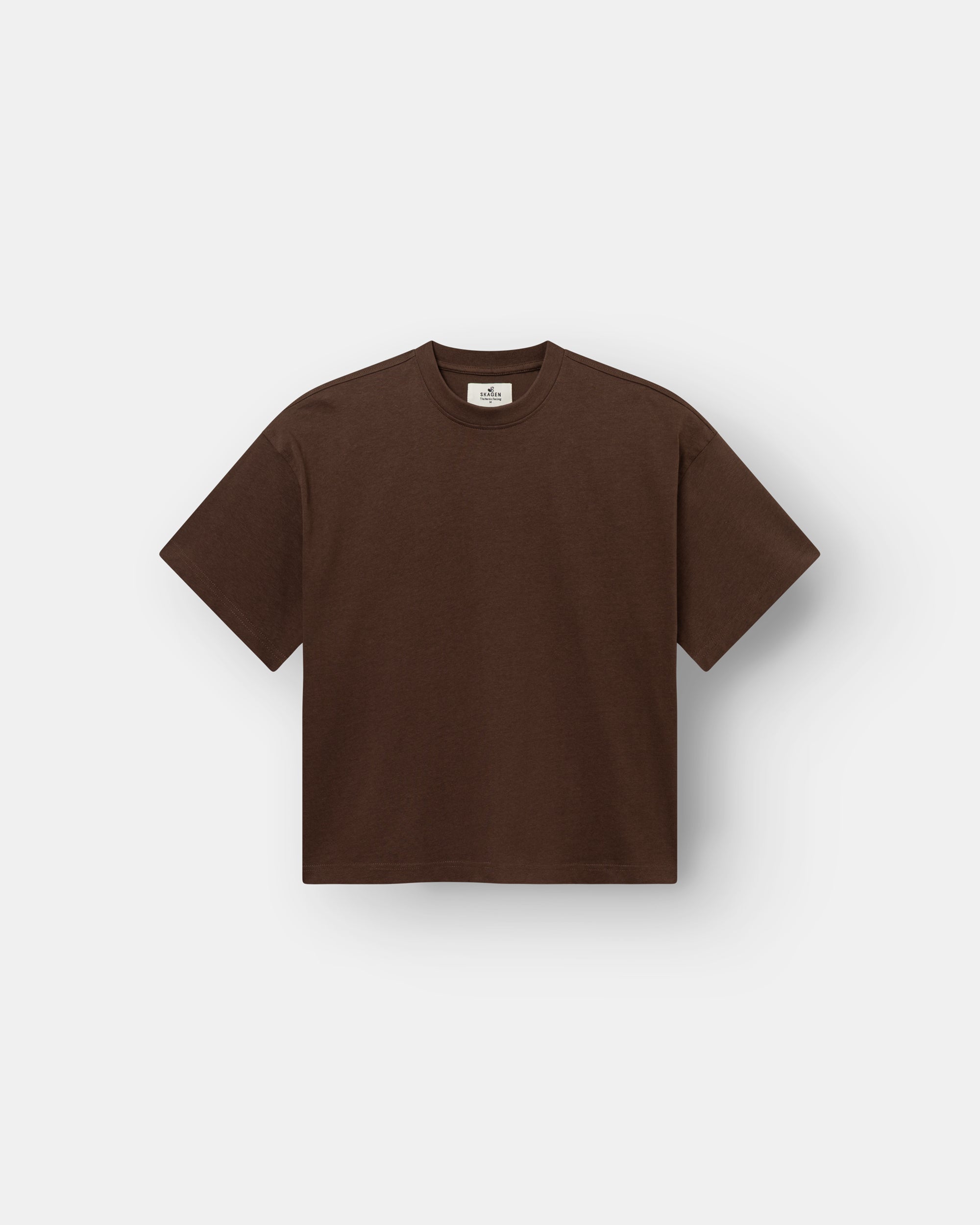 Blank T-shirt Brown dame